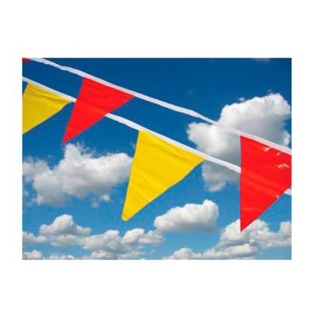 NATIONAL MARKER CO Pennant Flags - Red PF2R
